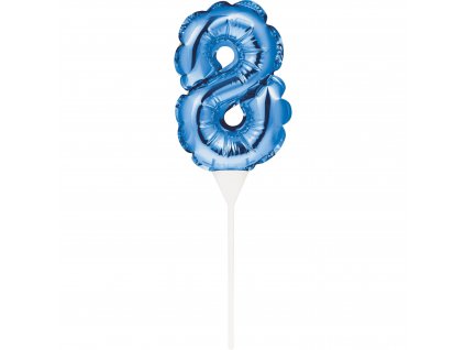 1072 samonafukovaci balonek modry 8 produkty na party