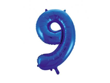 952 foliovy balon modra devitka produkty na party