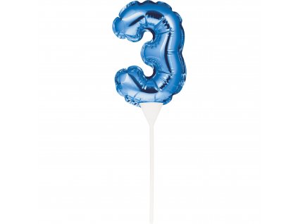 1057 foliovy balonek modry 3 produkty na party