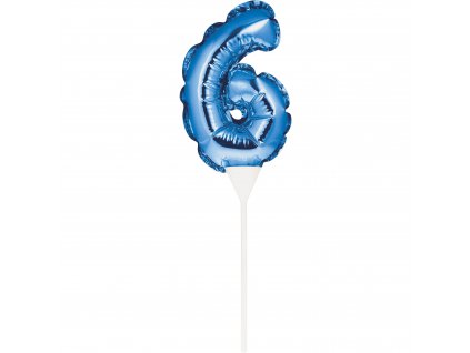 1066 samonafukovaci balonek modry 6 produkty na party