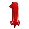 904 foliovy balonek cervena jednicka produkty na party