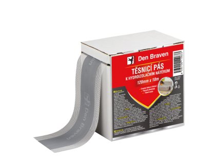 Těsnicí pás Profi 120 mm, délka 50 m 50 m šedá (Barva šedá, Délka mm 120 mm, Velikost 50 m)