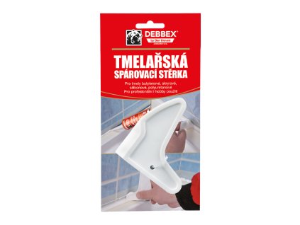 Silikonová stěrka tmelařská HOBBY 1 ks bílá (Barva bílá, Velikost 1 ks)