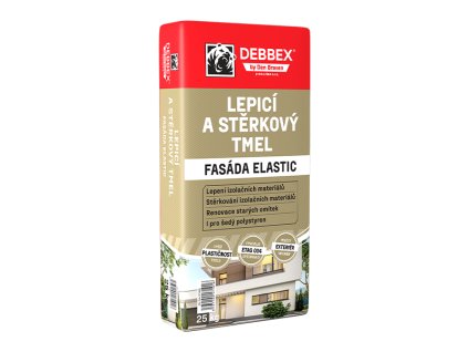 Lepicí a stěrkový tmel FASÁDA ELASTIC (Velikost 25 kg)