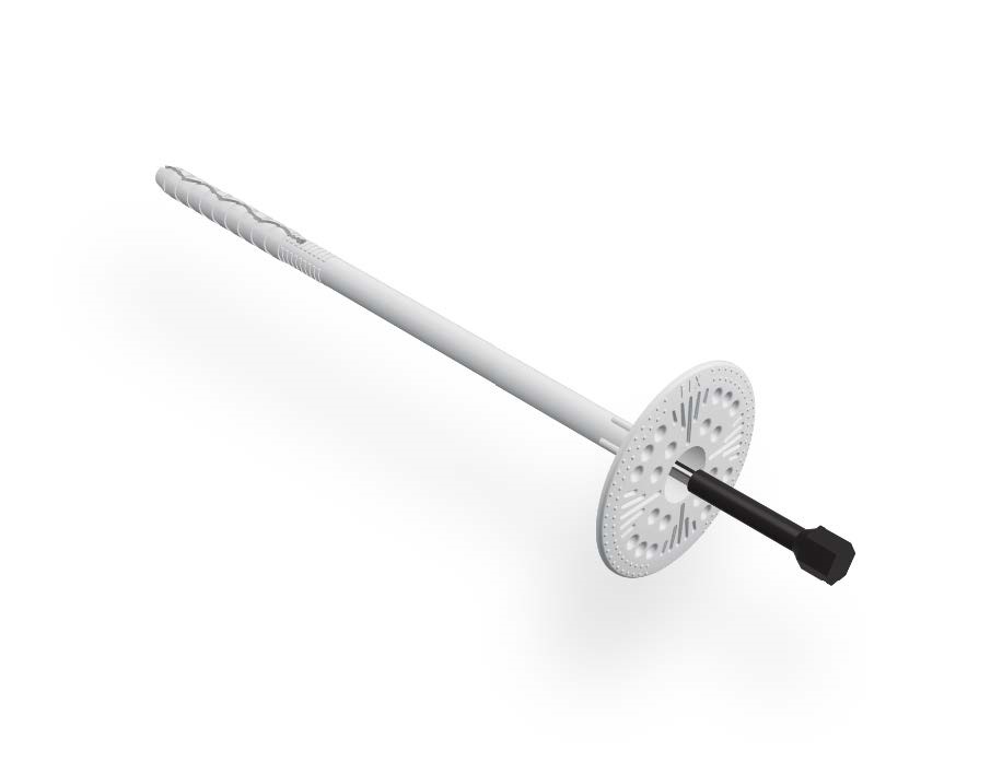 Talířová hmoždinka ZIEL-PLAST FIX-M (100ks) Délka mm: 160 mm