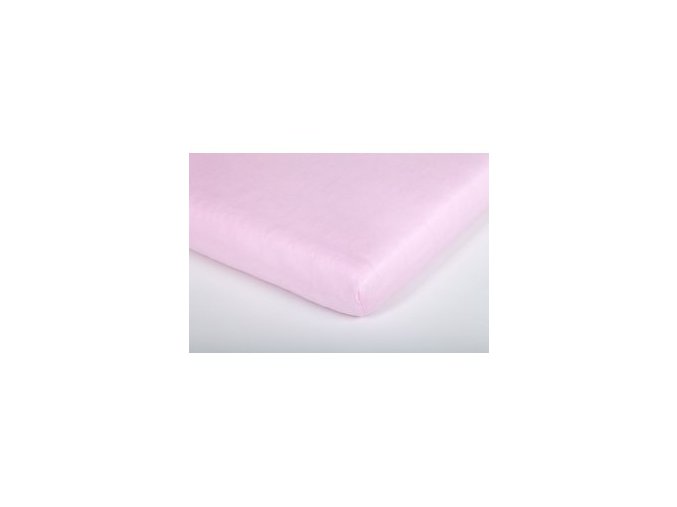 Träumeland prostěradlo jersey UNI rosa 70 x 140 cm