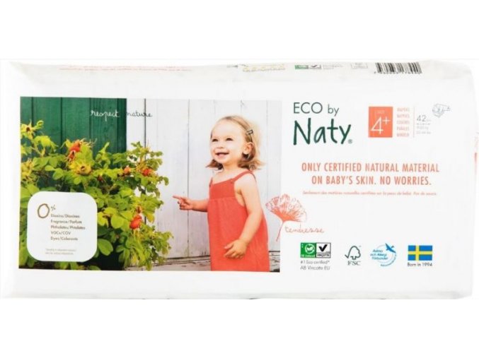 Naty nature baby care 4+ 42ks