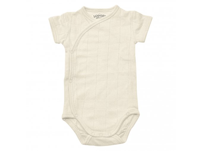 Romper Solid mt 68 Ivory 069 front