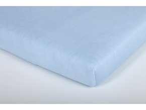 Träumeland prostěradlo jersey UNI hellblau 70 x 140 cm