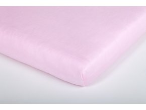 Träumeland prostěradlo Tencel UNI rosa 70 x 140 cm