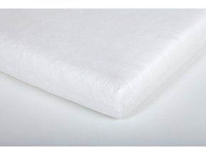 Träumeland prostěradlo Tencel UNI weiss 70 x 140 cm