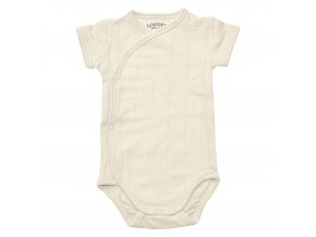 Romper Solid mt 68 Ivory 069 front