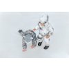 SK14.4 590 Donkey with HTF590 Donkey SK593 Mist in snow from above