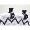 LODGER Swaddle Clip 2balení Black