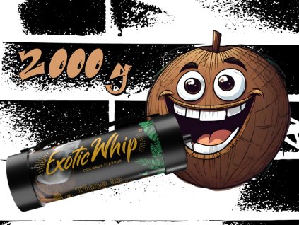 Exotic Whip KOKOS (rajský plyn) 2000g