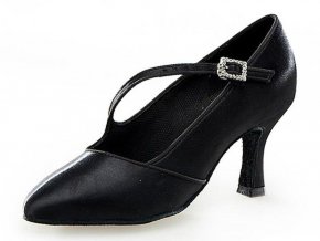 Dámské taneční boty Botan BS-6 černá 6,5 cm Flare