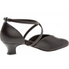 EU 35 taneční boty Diamant 107 černá nappa - podpatek 4,2 cm španělský typ