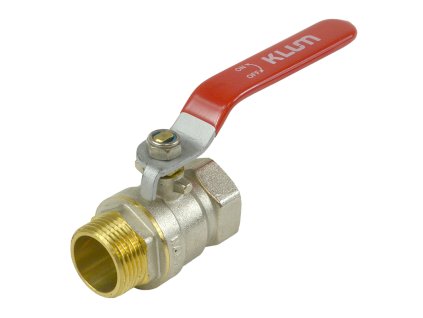 Klum Kohout kulový kovaný pákový, voda, MxF, 5/4" CR175D