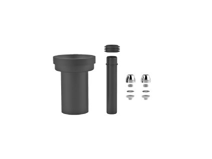 Aliaxis Česká republika s.r.o. Připojovací souprava DN80/D90, 300 mm, pro závěsné klozety, svařitelná PR7132C (58932000099)