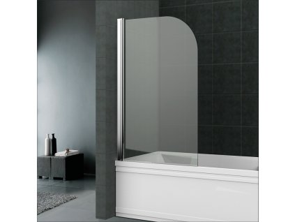 Mereo Vanová zástěna, 70 cm, chrom ALU, sklo Čiré CK70123K