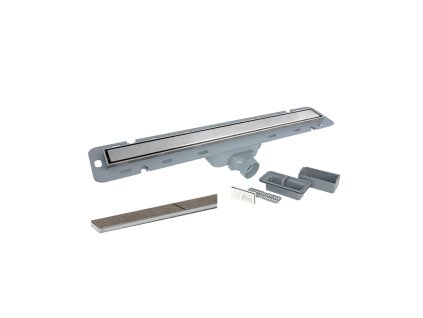 Mereo Odtokový sprchový žlab, vč. nerez. roštu 70x6,5 cm CZ11PS