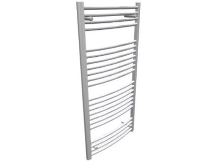 ZEHNDER AURA BOW koupelnový radiátor 1217/595, prohnutý, vnější připojení, chrom, PBTCN-120-060