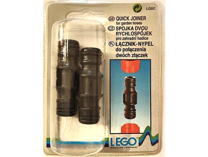 ELGO zahradní spojka dvou rychlospojek, LQ5C