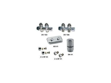 IVAR KIT kompaktní koupelnový OPTIMA - 1/2xM24