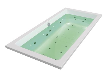 Polysan COLORTERAPIE RGB vnitřní bodové osvětlení vany, 8 LED diod 91408