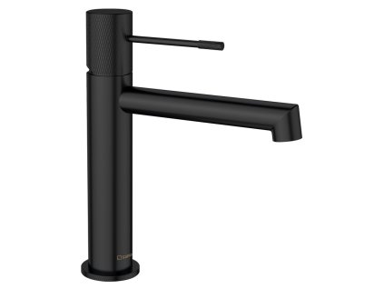 Sapho SOLARIS stojánková umyvadlová baterie, černá mat WD002B
