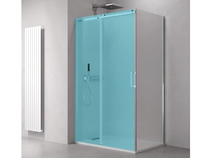 Polysan THRON boční stěna, 800 mm, čiré sklo TL3080