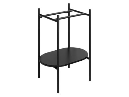 Sapho PUNO podstavec pod umyvadlo 550x795x396mm, černá SKA590-2