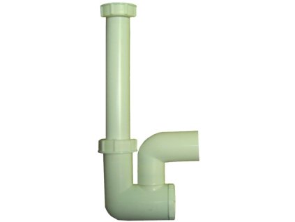 HL kondenzační sifon DN40x5/4", svislé napojení zásuvné trubice, mechanický zápachový uzávěr (kulička), polypropylen, HL136.3