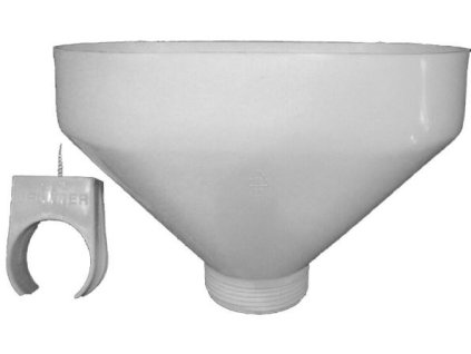 HL vtok 6/4" s fixační objímkou k HL100, polypropylen, HL20