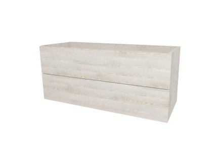 Mereo Aira, koupelnová skříňka 121 cm, Multidecor, White Loft Pine CN793SWLP1