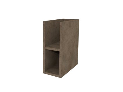 Mereo Aira, koupelnová skříňka 20 cm, spodní,  Multidecor, Beton Chicago tm šedý CN797SBCS2
