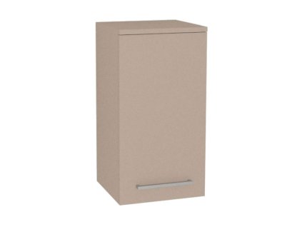 Mereo Bino koupelnová skříňka horní 63 cm, levá, Multidecor, Šedý kámen CN695SEKA