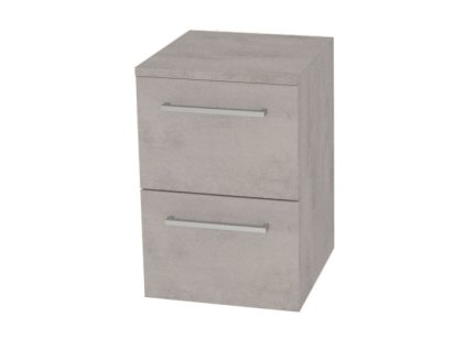 Mereo Bino koupelnová skříňka spodní 50 cm, Multidecor, Chromix stříbrný CN694ACST