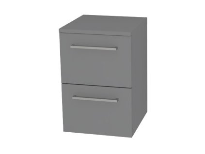 Mereo Bino koupelnová skříňka spodní 50 cm, Multidecor, Šedý Supermat CN694SEDA
