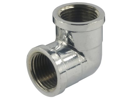 Klum Koleno, chrom, FxF, 3/4" PR5042C