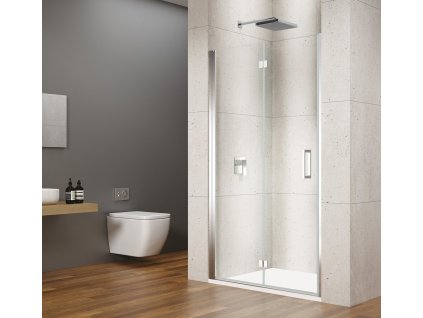 Gelco LORO sprchové dveře skládací 800mm, čiré sklo GN4580