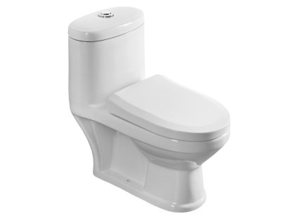 Aqualine PETIT WC kombi dětské, spodní/zadní odpad, bílá PT520