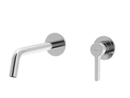 Sapho ICONIC podomítková dvouprvková umyvadlová baterie, chrom AF008