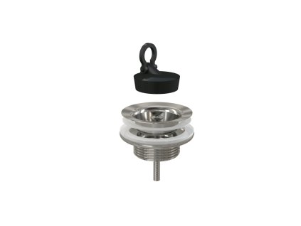 ALCA Výpust umyvadlová G 5/4" kov, pryžová zátka A439