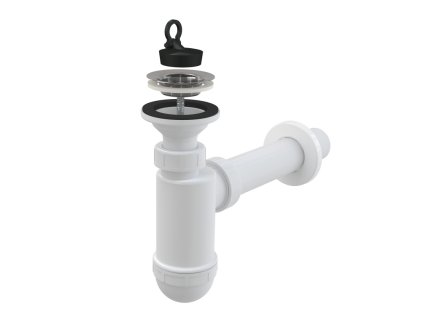 ALCA Sifon umyvadlový DN40 s nerezovou mřížkou DN63 A41