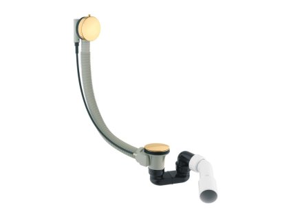 Hopa Vanový sifon s přepadem, zlatá barva BAHATK104SGL