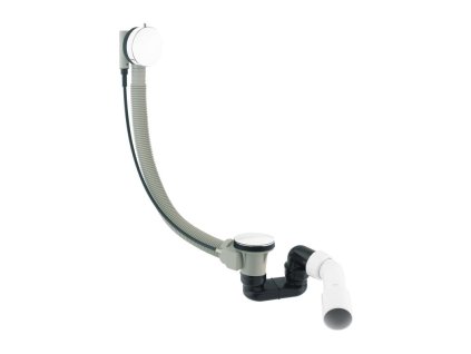 Hopa Vanový sifon s přepadem, bílá barva BAHATK104SBP