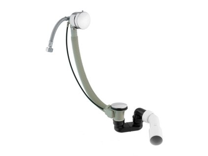 Hopa Vanový sifon s napouštěním přes přepad, chrom BAHATK122SCR