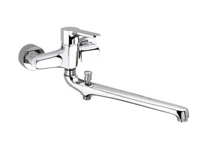 HOPA Umyvadlová/vanová nástěnná baterie PIRA 46 - chrom BAREW46
