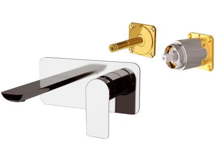 HOPA Podomítková umyvadlová baterie  FONTI 15KB - chrom BAREL15KB